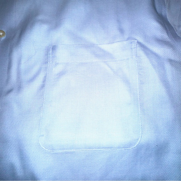 Jos A Bank Reserve Dress Shirt Mens Size 17.5 - 37 SLEEVE Blue Tailored Fit XXL - Picture 3 of 16